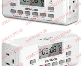 [2_pack]_nearpow_digital_timer_for_lamp_with_dual_outlets,_programmable_white_#a22b68d61