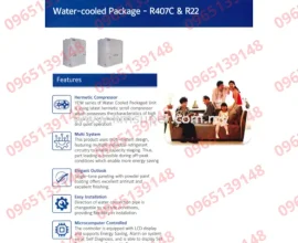 YORK R407C & R22 WATER COOLED PACKAGED