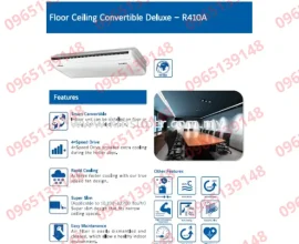 YORK R410A NON-INVERTER CEILING EXPOSED
