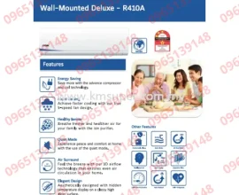 YORK R410A NON-INVERTER WALL MOUNTED