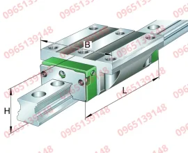 Carriages KWVE..-B-E, Standard Carriage, Four-Row, Full Complement, Expanded Type