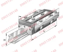 Linear guideway carriages long carriage stainless steel precision class selectable four-row KWVE-NL-RROC