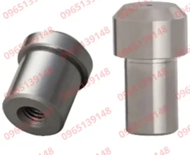 Locating pins round chamfered flat head internal thread
