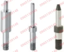 Locating pins round small head tip shape selectable external thread